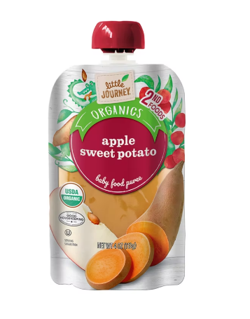 LITTLE JOURNEY Organics Apple Sweet Potato 4oz
