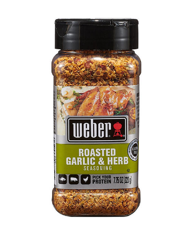 WEBER Roasted Garlic & Herb Seasoning 7.75 oz