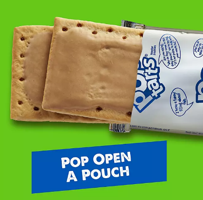 POP TARTS Frosted Brown Sugar Cinnamon 2count