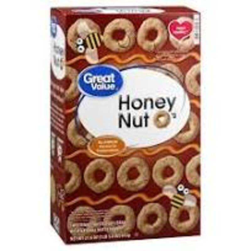 GREAT VALUE Honey Nut O's 21.6oz