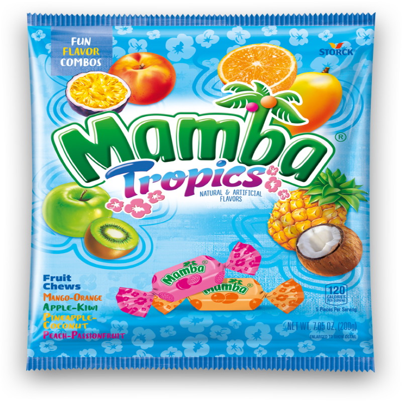 MAMBA Tropic Fruit Chews