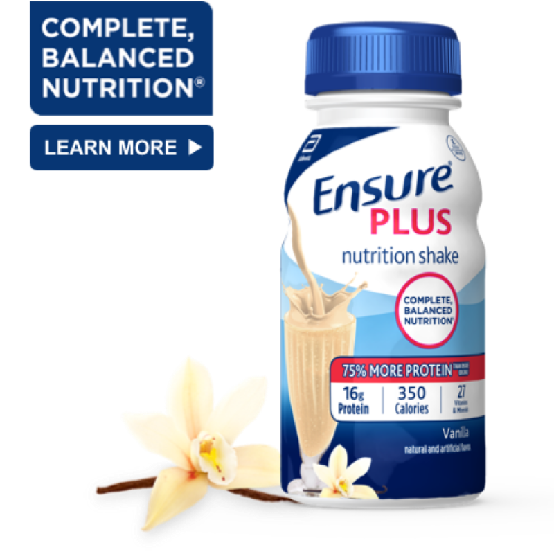 ENSURE Plus Vanilla 8oz