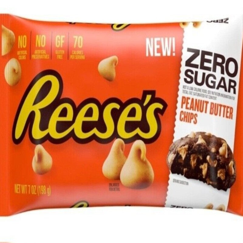 REESE'S Peanut Butter Chips Zero Sugar 7oz