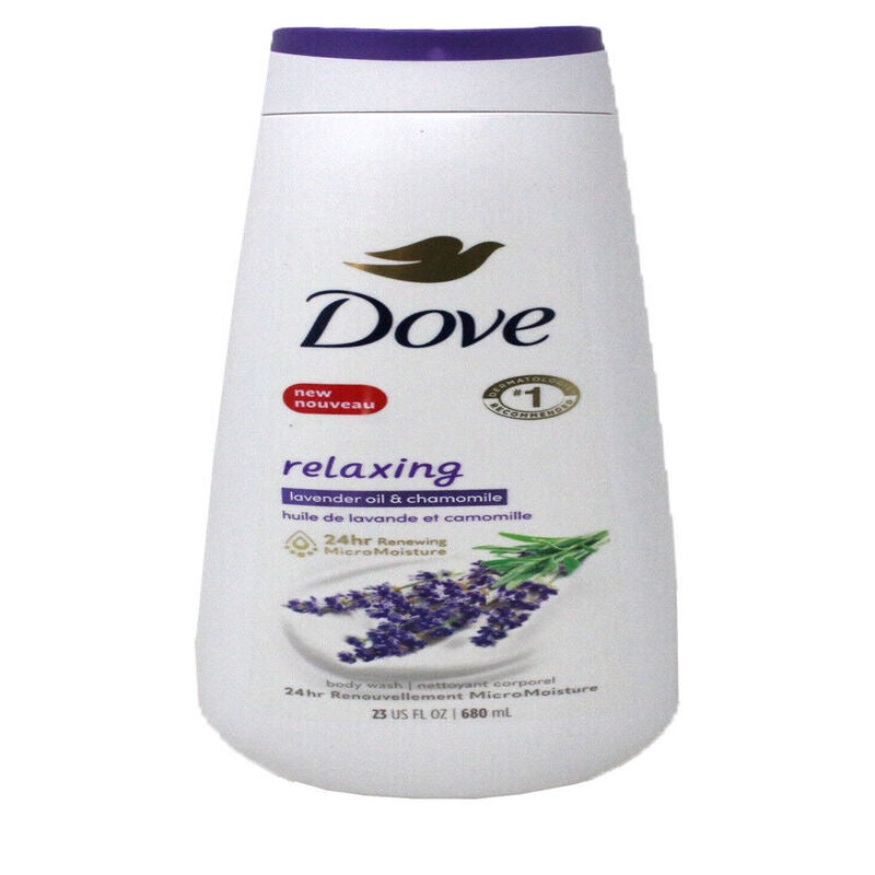 DOVE Relaxing Lavender Oil & Chamomile Body Wash 23oz