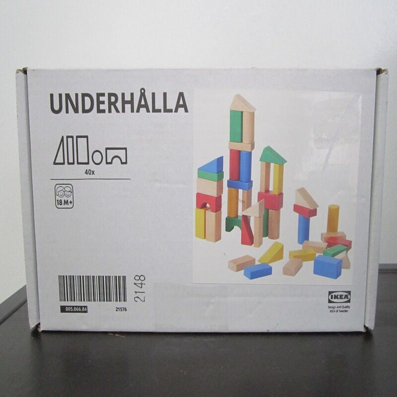 IKEA Underhalla Toy Block Set