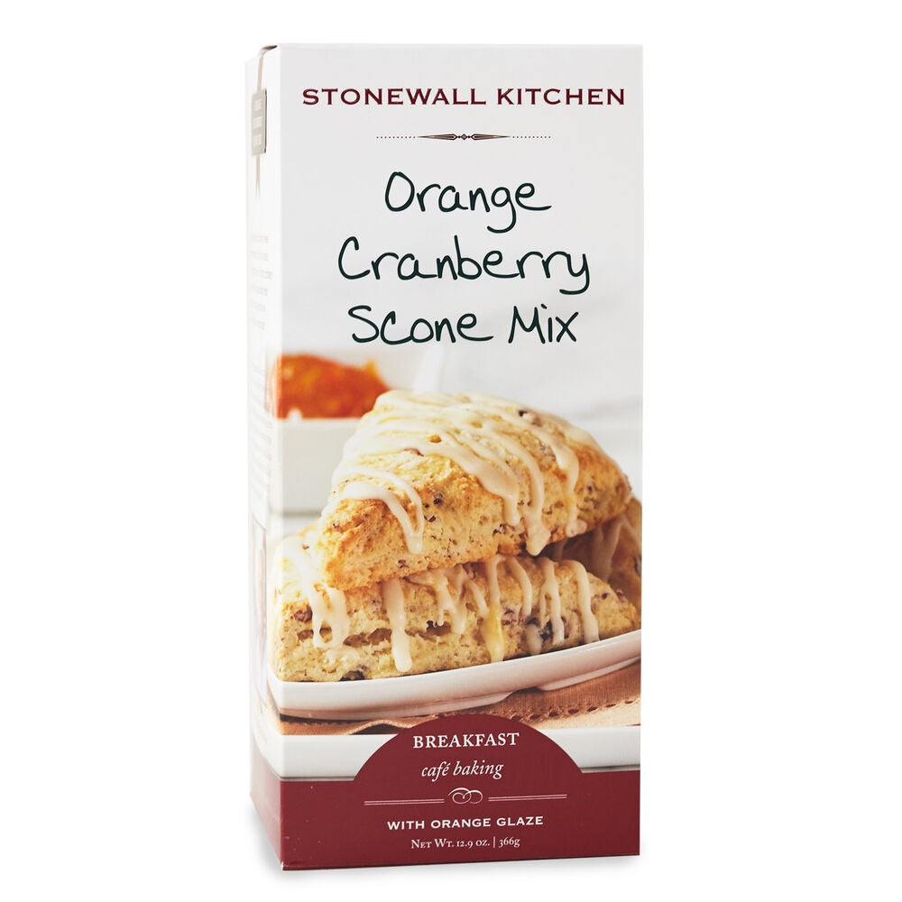 STONEWALL Kitchen Orange Cranberry Scone Mix 12.9oz