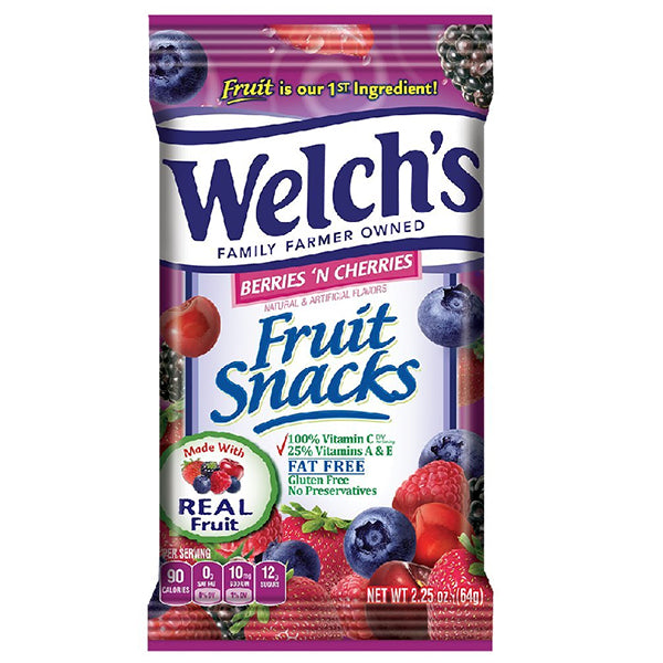 WELCH'S Fruit Snacks 2.25 oz